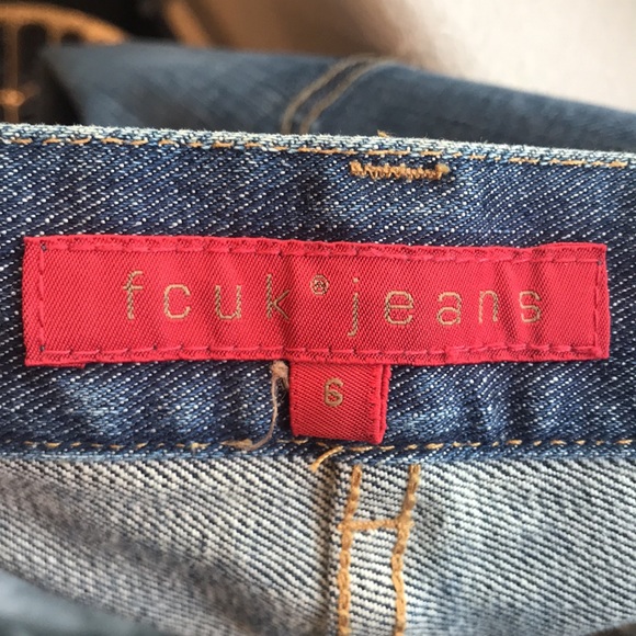 Y2K low rise flare FCUK jeans - Picture 6 of 6